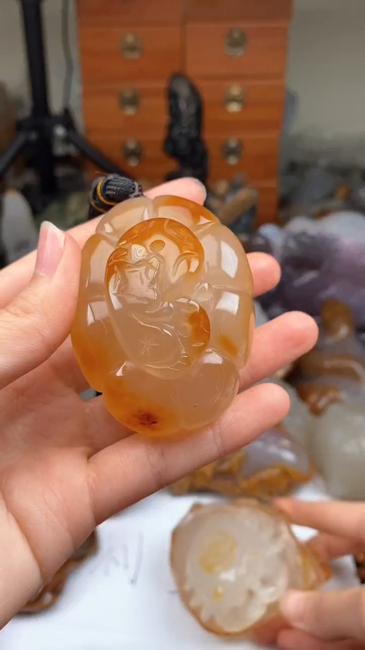 【闪购商品】玛瑙/玉髓颈饰未镶嵌AA