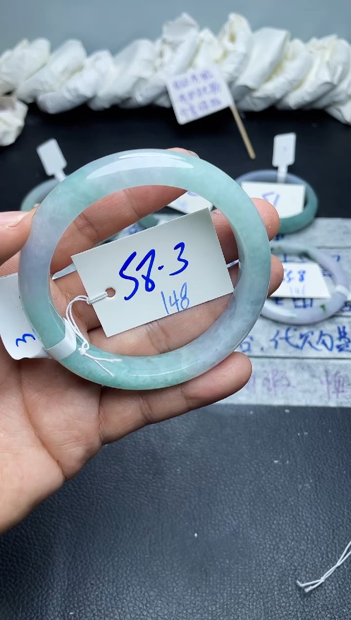 未镶嵌手镯翡翠袁*148