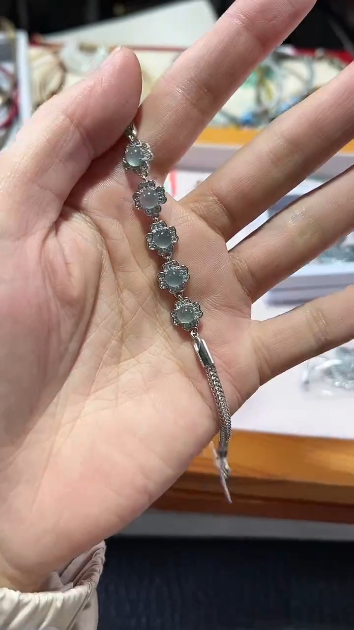 颈饰未镶嵌翡翠翡翠手链