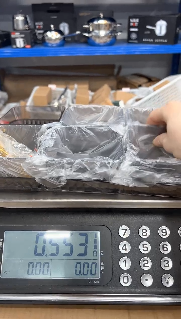 【闪购商品】不锈钢糖果六格颜色随机