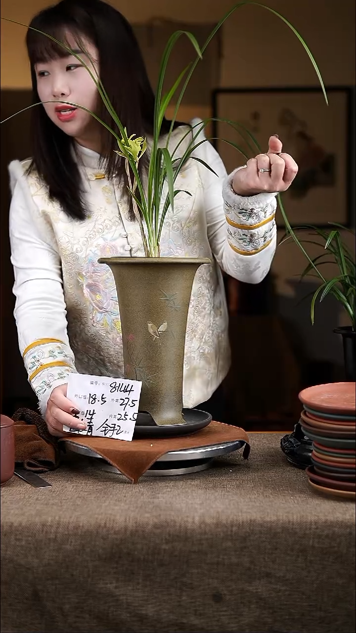 【闪购商品】紫砂花盆紫砂花盆8144+z