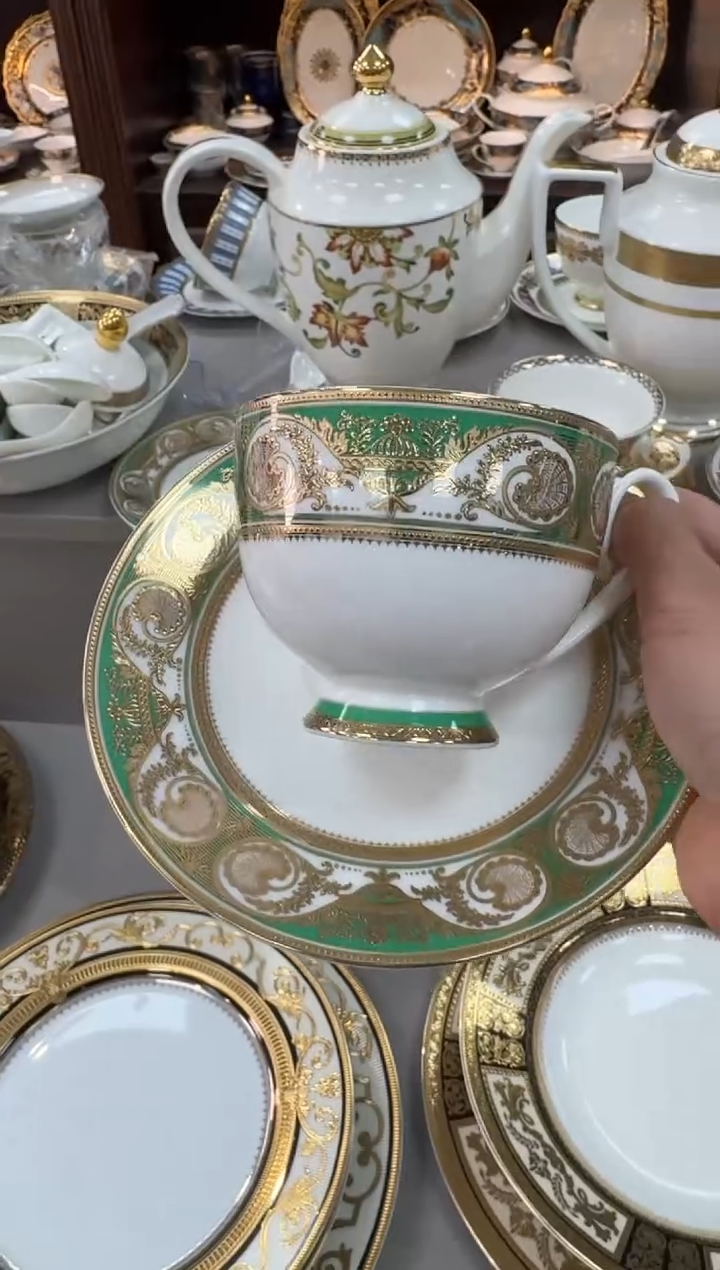 【闪购商品】瓷片200毫升杯碟福利款