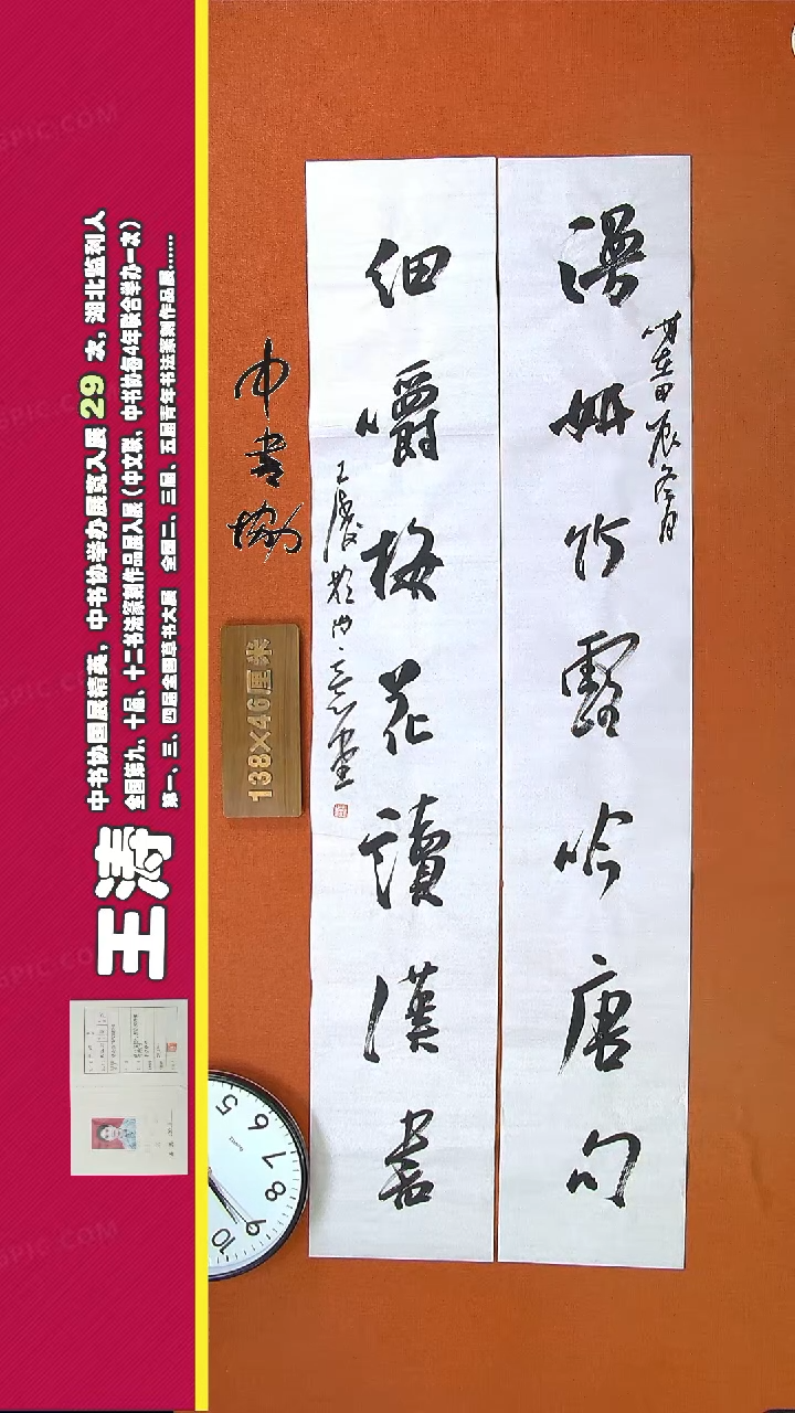 【闪购商品】书法76G王涛书法作品