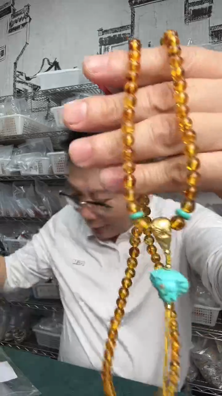 裸石琥珀未镶嵌微瑕建议勿拍39