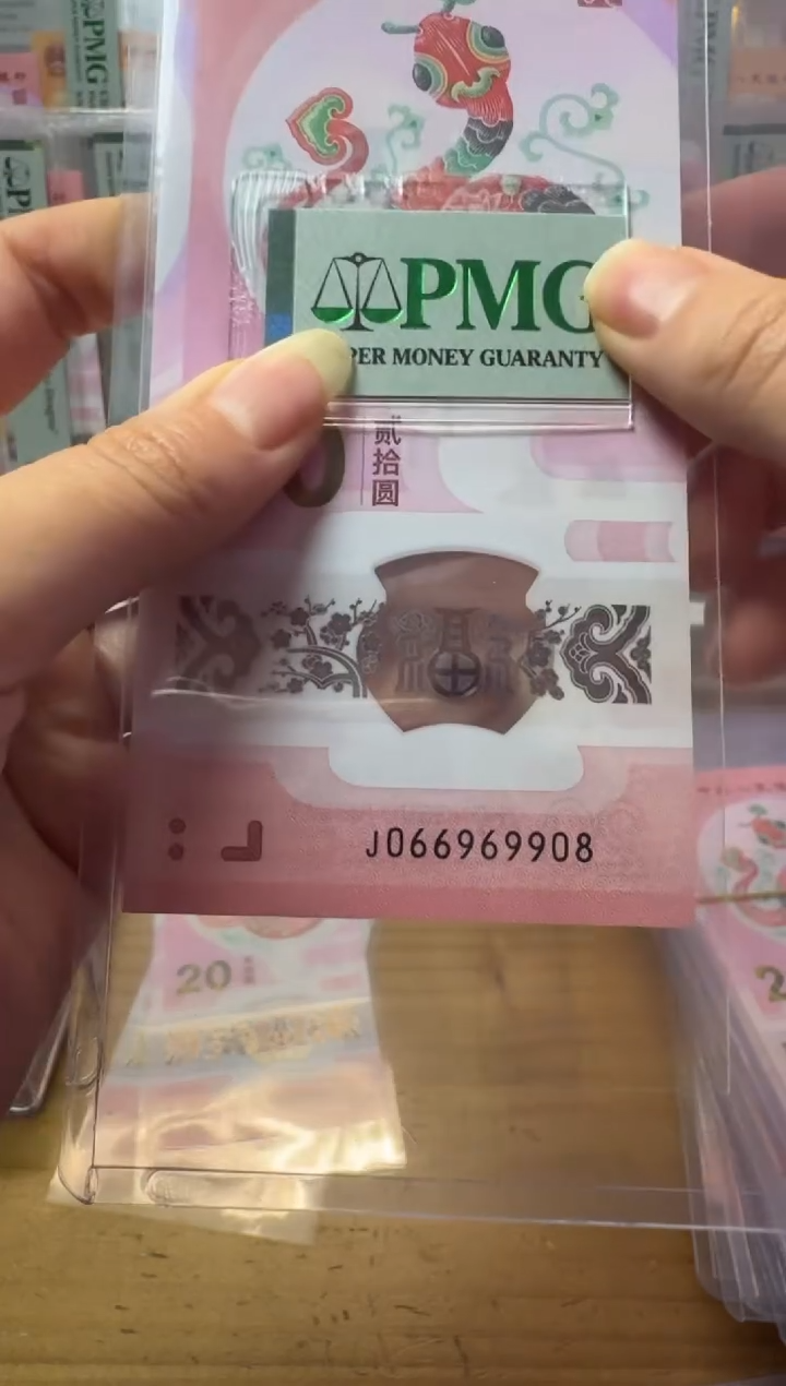 【闪购商品】塑料蛇钞J066969908包PMG68分