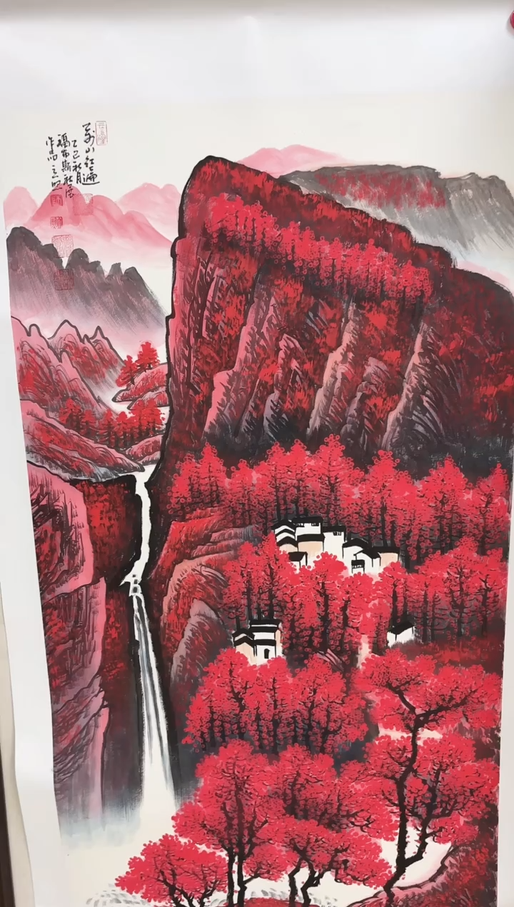 国画师立照老师国画作品