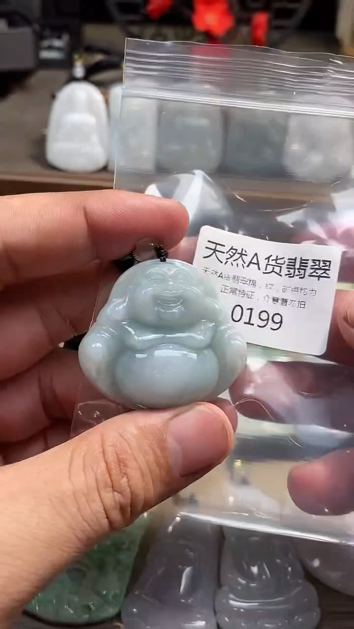 翡翠未镶嵌颈饰00020250610000199