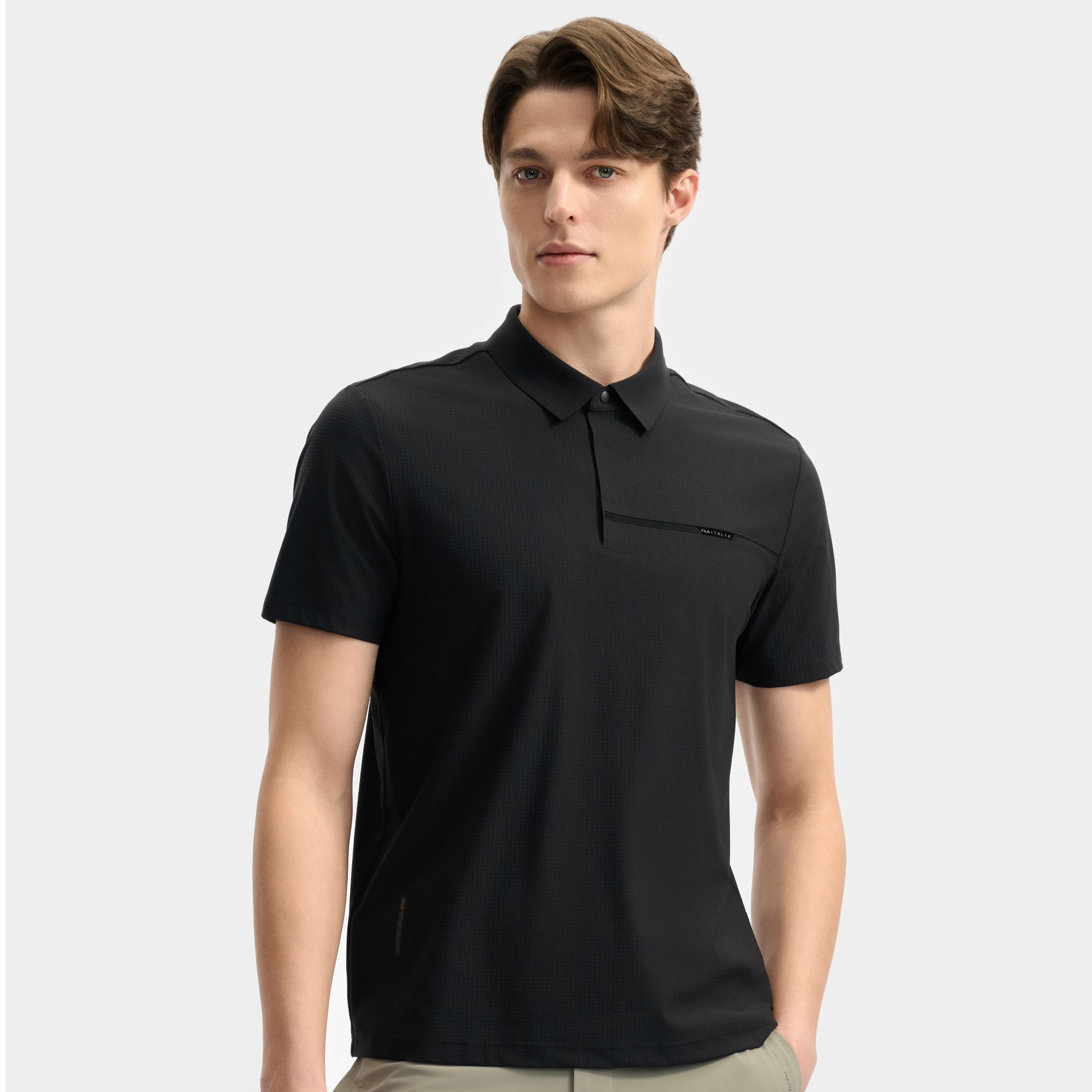 Fila/斐乐男子POLO衫商务夏季薄款短袖简约百搭T恤F11M523123F