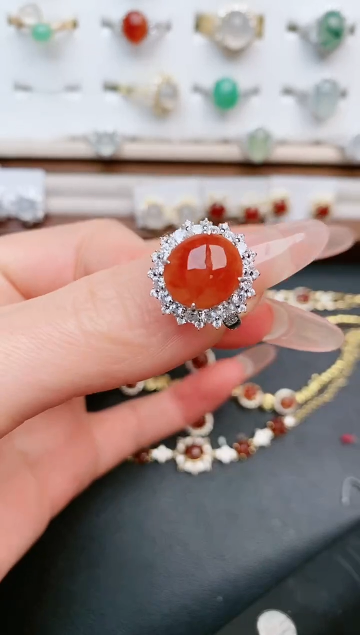 【闪购商品】翡翠戒指银S925镶嵌.....