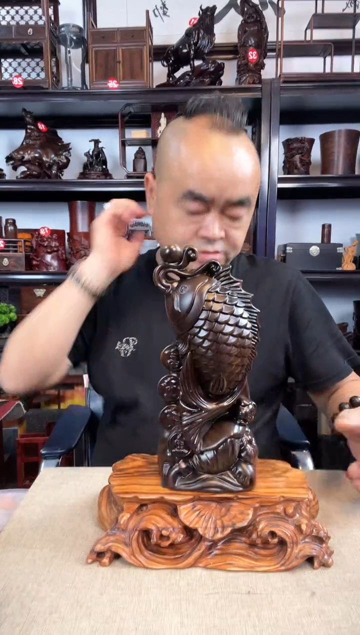 木67瑕疵+2771老李红木工艺品