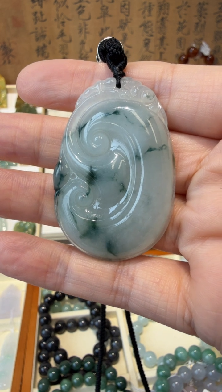 翡翠挂件未镶嵌A货翡翠多样性孤品