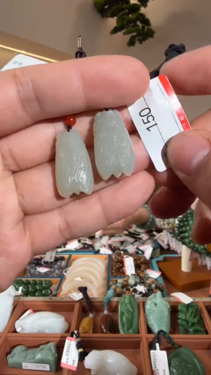 项链未镶嵌和田玉多样性发货其中一件