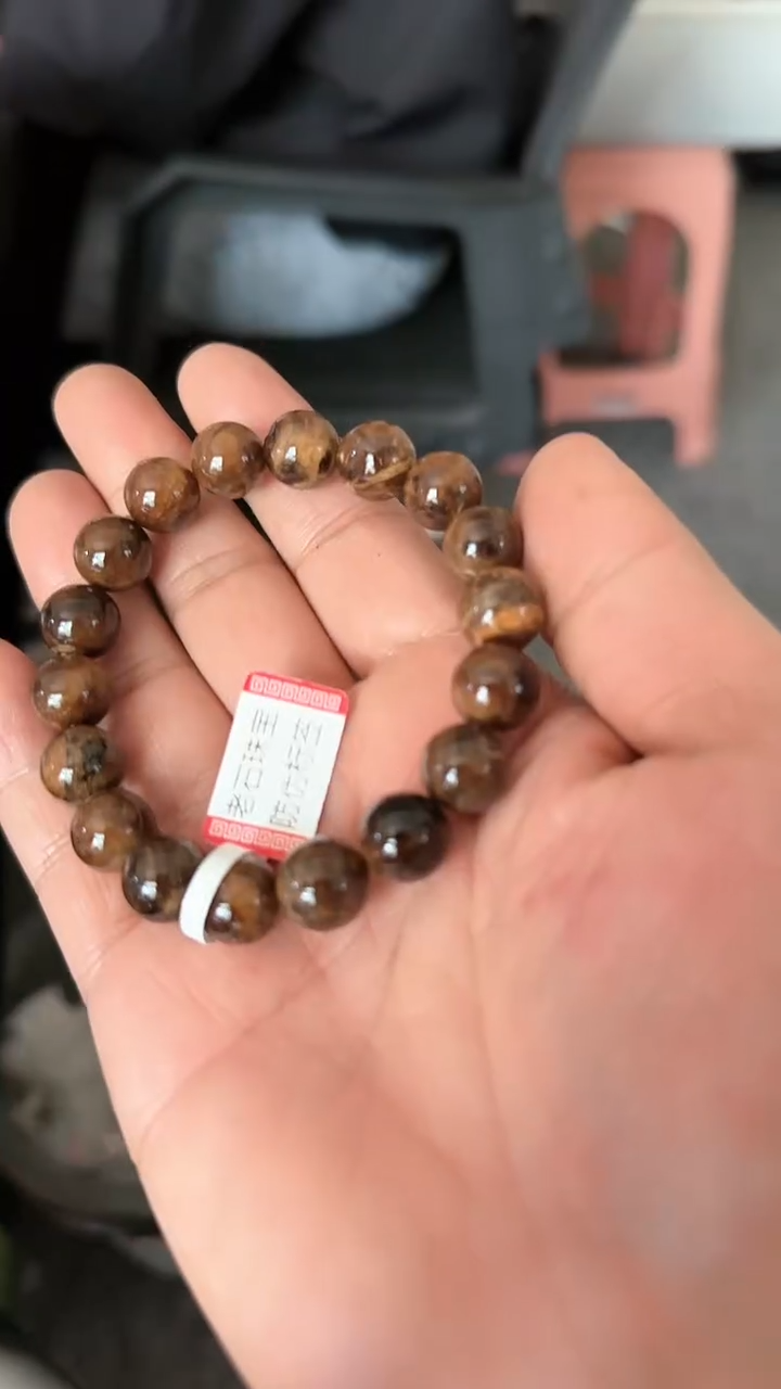 【闪购商品】琥珀手链未镶嵌规格11根珀手串#58