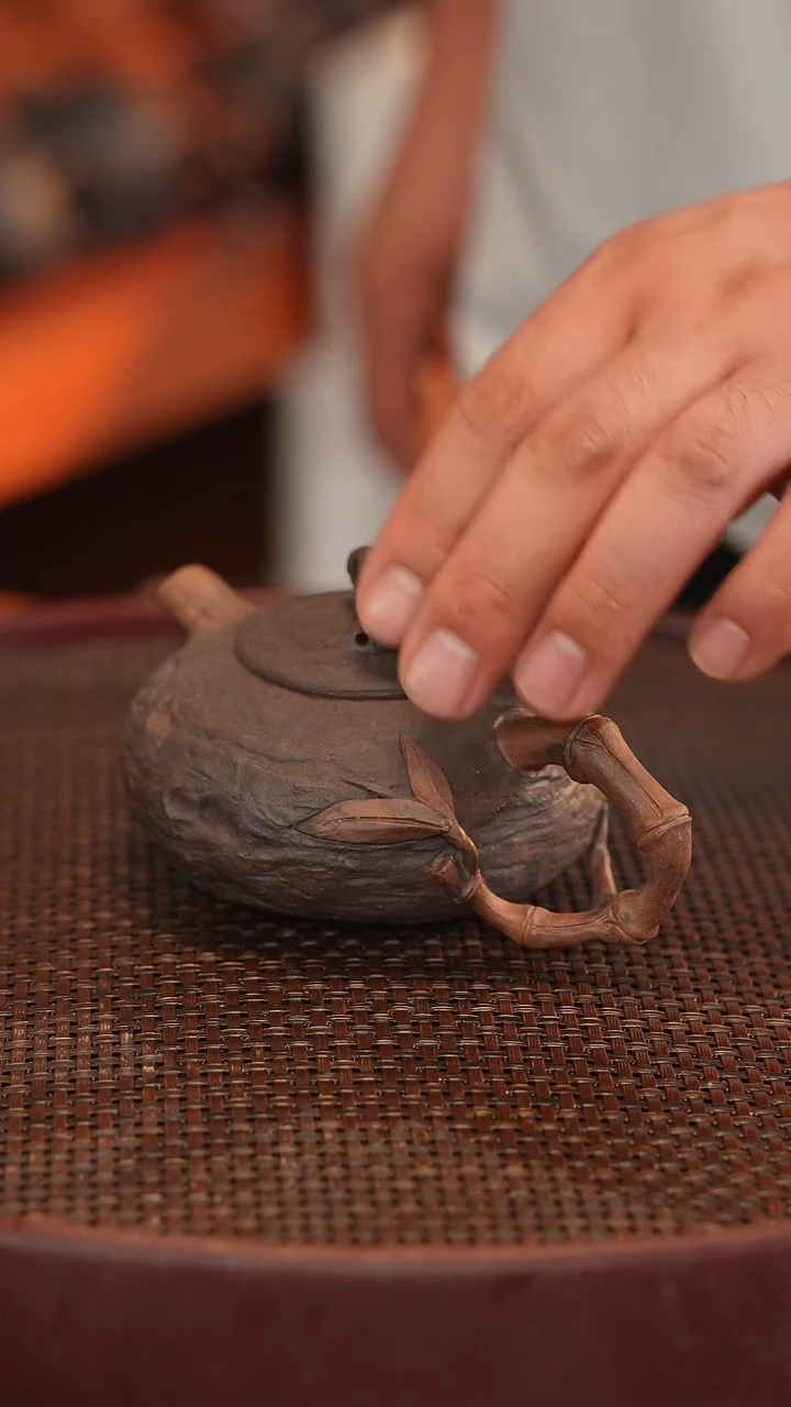 茶壶紫砂原矿手工制作