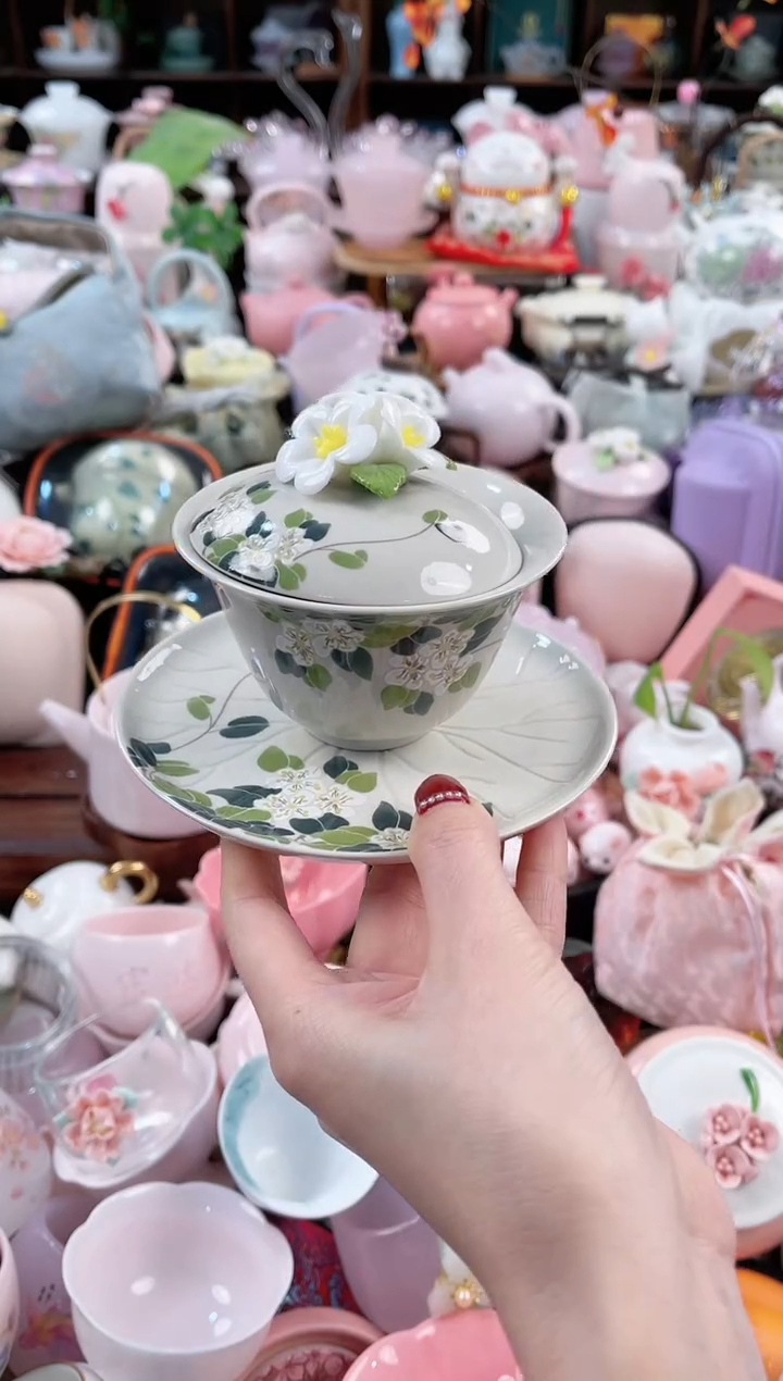 【闪购商品】瓷片茶具：库存仅剩1件