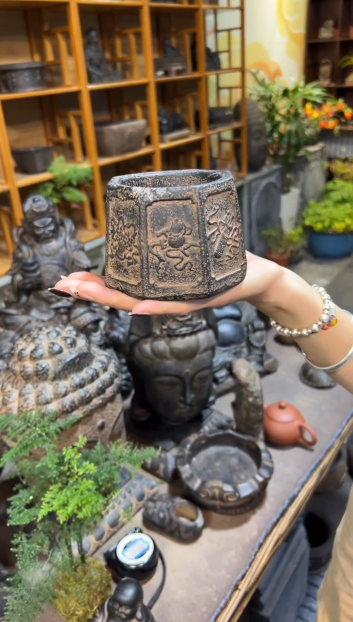 陶土【火山泥】八宝井