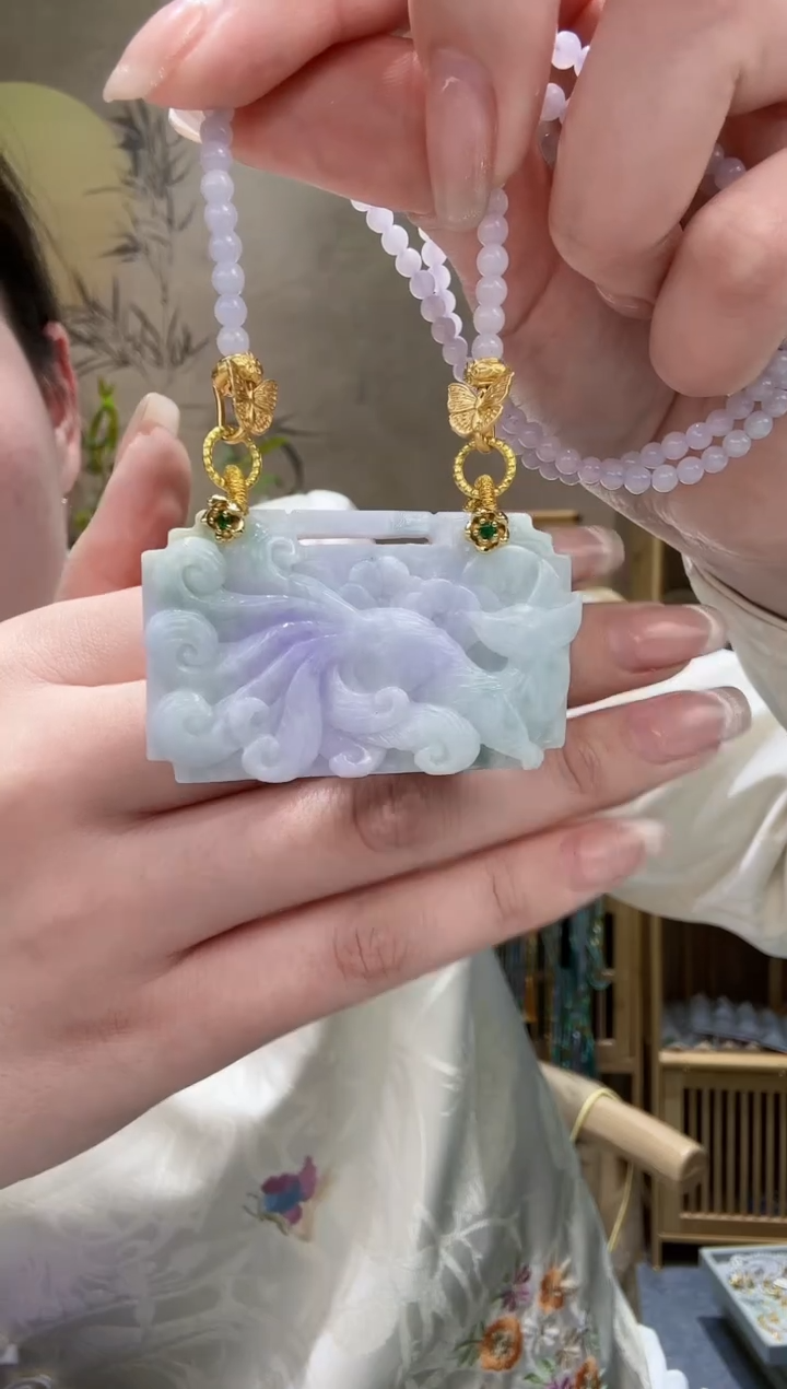 【闪购商品】翡翠颈饰未镶嵌吊坠