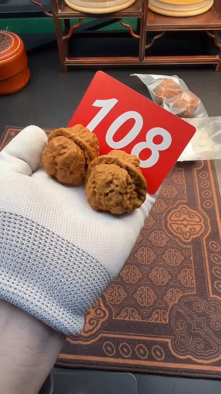 把件文玩核桃42延庆蛤蟆头