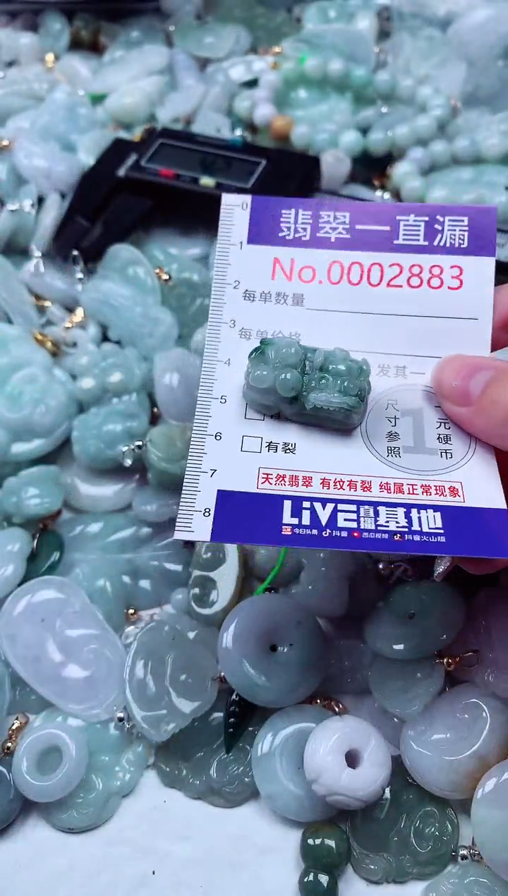 吊坠(不含链)未镶嵌翡翠2883