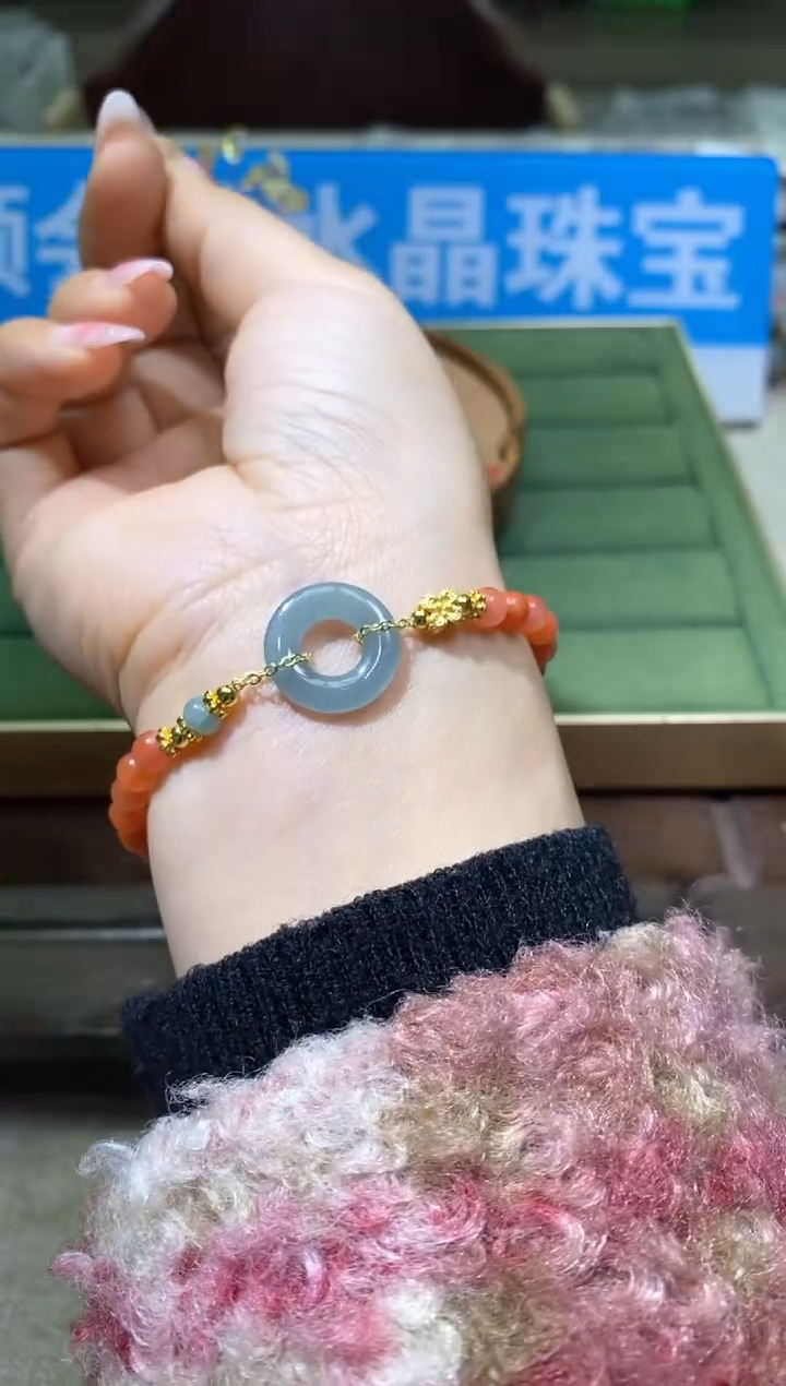 【闪购商品】南红玛瑙手链未镶嵌多样性发一件797