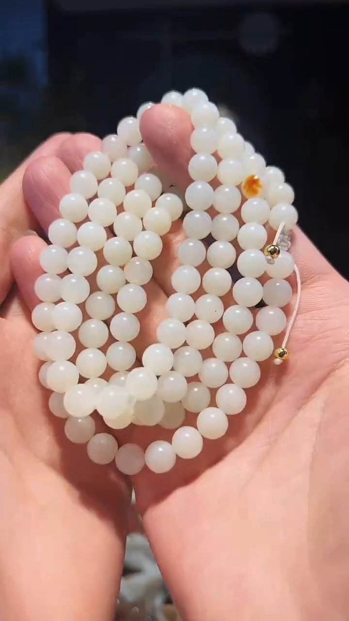 【闪购商品】和田玉手串未镶嵌108多圈