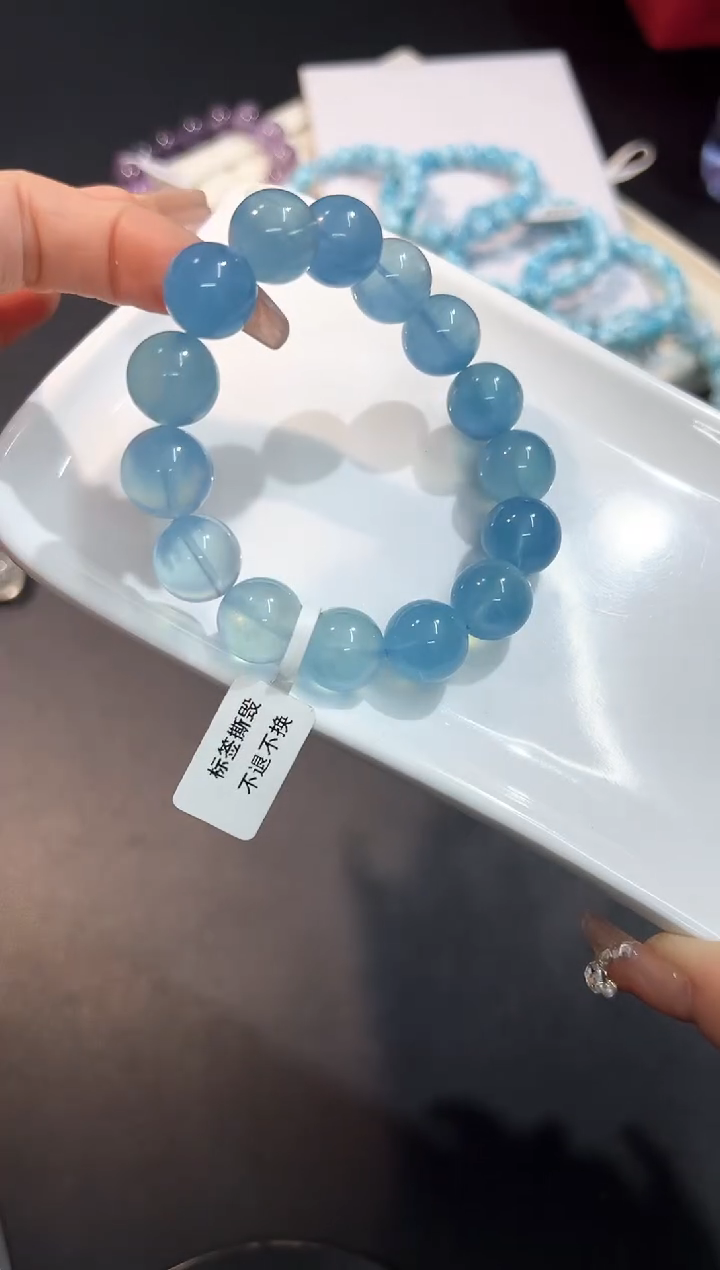 【闪购商品】水晶手串未镶嵌71A多样性发其一/1条默认微瑕