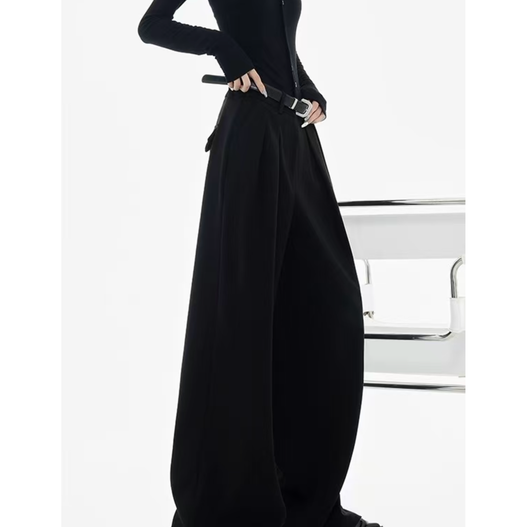 一眼贵气 3色西裤#728