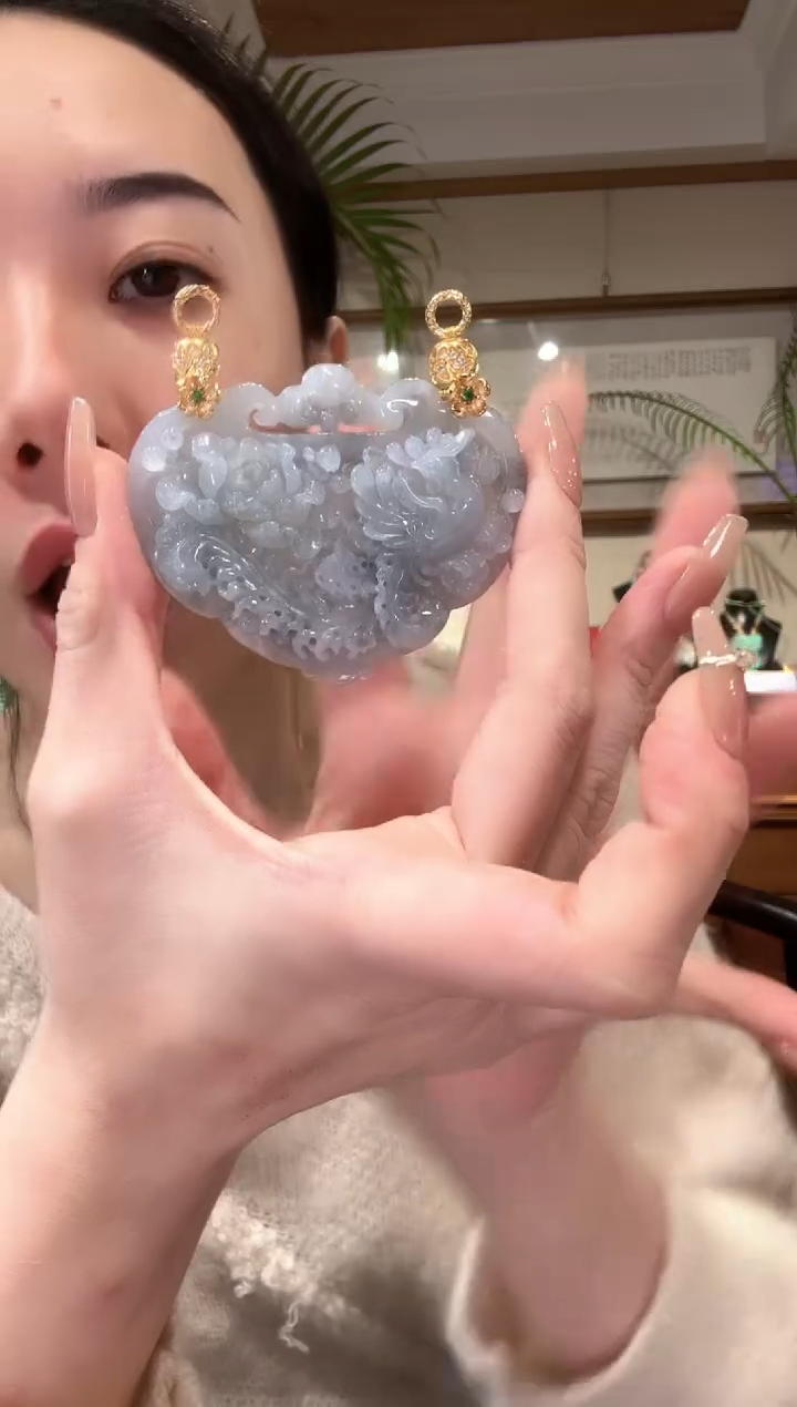 【闪购商品】翡翠颈饰未镶嵌国风