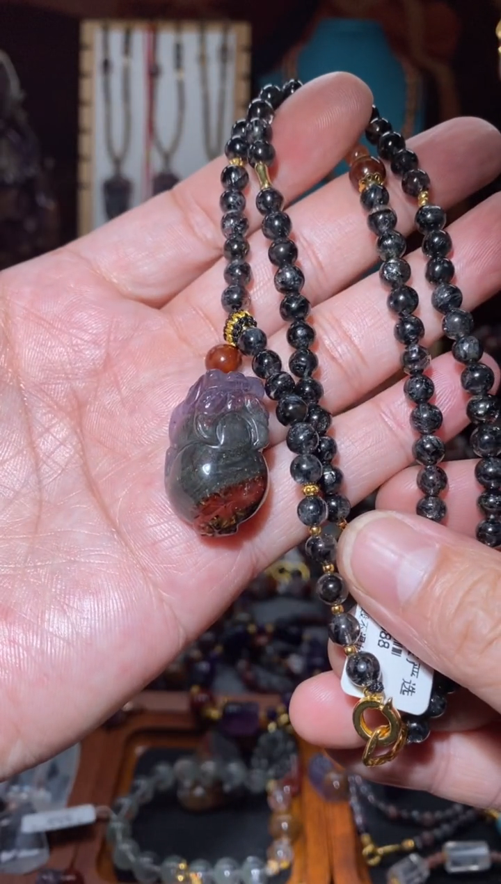 【闪购商品】水晶极光套链未镶嵌极光23