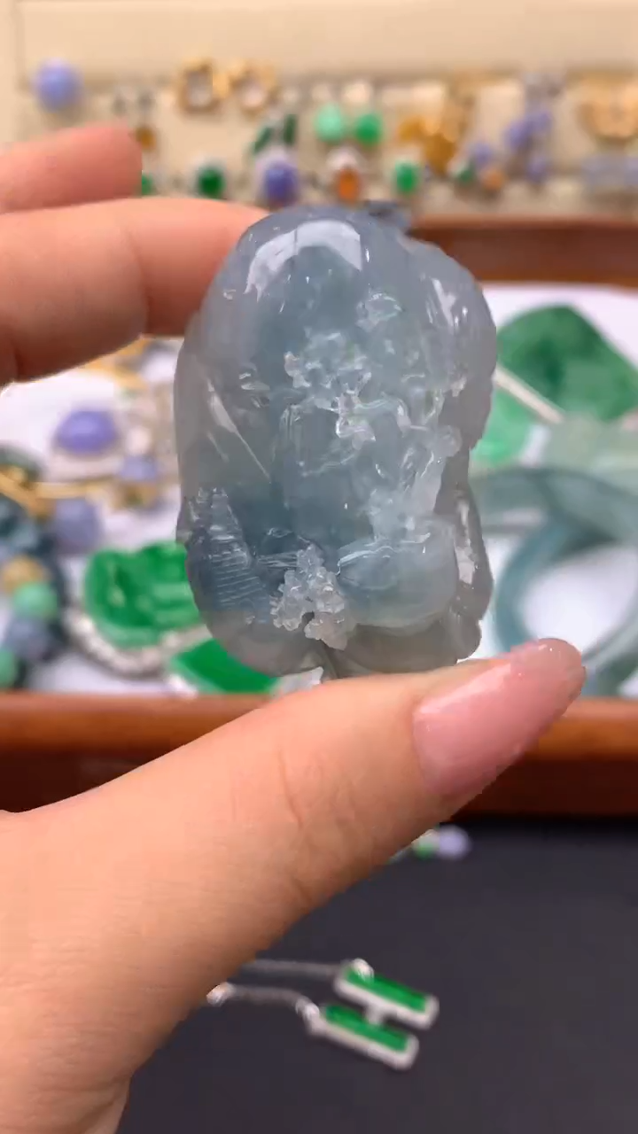 【闪购商品】翡翠颈饰未镶嵌233-天然翡翠