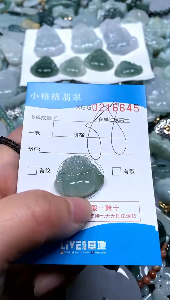 【闪购商品】翡翠颈饰未镶嵌闪购商品0216645