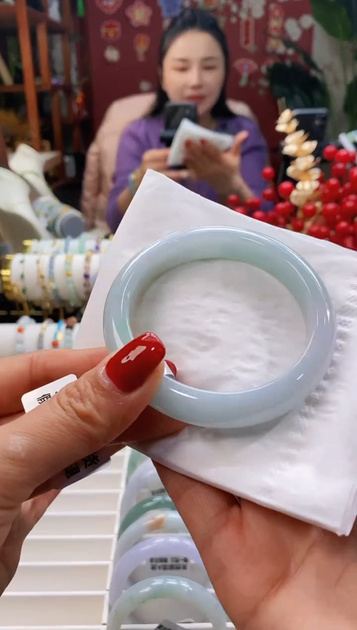 【闪购商品】翡翠手镯未镶嵌149晴水5556/11.6*8.0