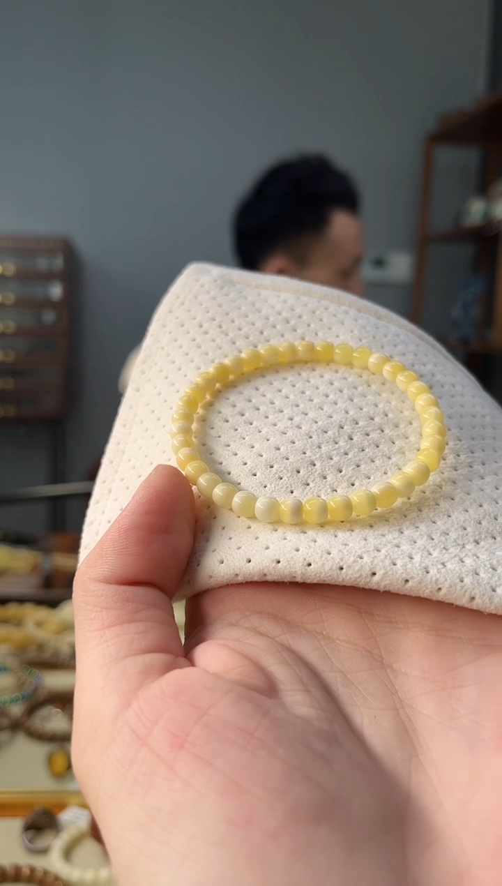 裸石琥珀未镶嵌琥珀蜜蜡花