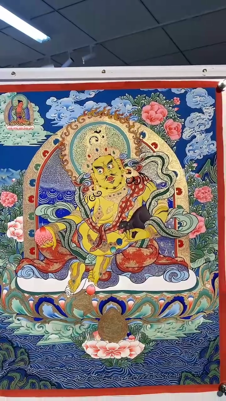 【闪购商品】装裱画黄财-与实物略有差异介意者慎拍