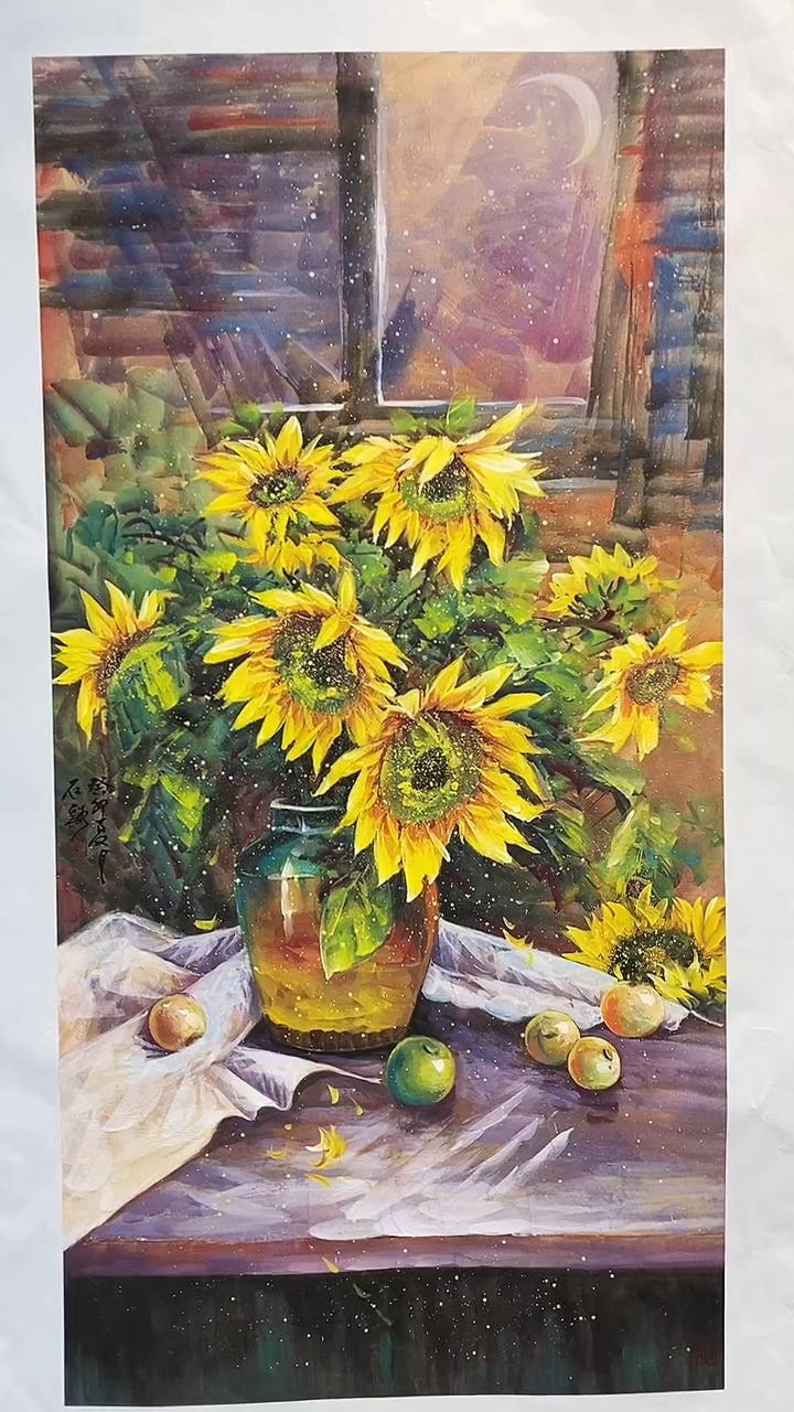 国画画都展厅明德老师国画作品35