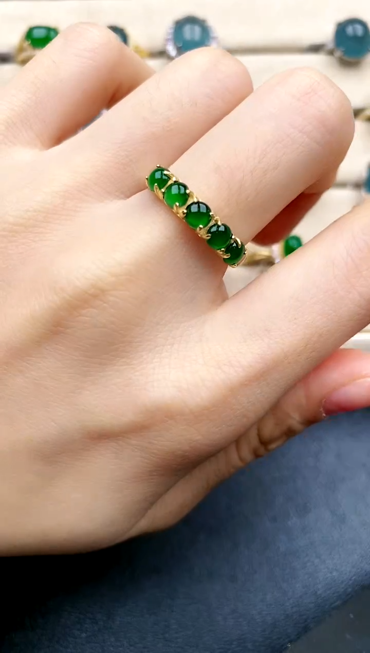 【闪购商品】翡翠戒指银S925镶嵌.....