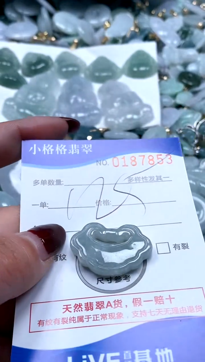 【闪购商品】翡翠颈饰未镶嵌闪购商品0187852