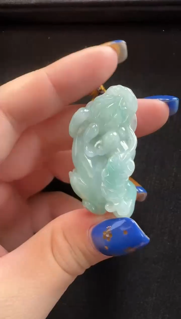 颈饰未镶嵌翡翠005貔貅一个