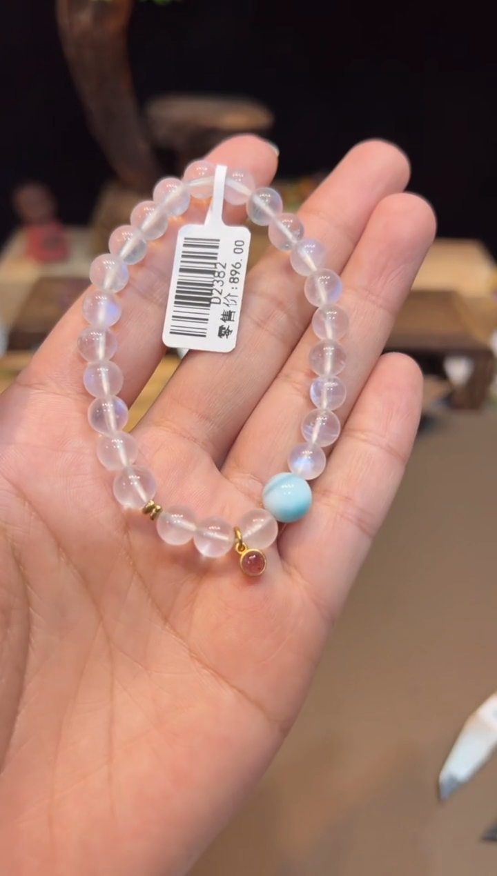 【闪购商品】长石手链未镶嵌手饰@@D2382