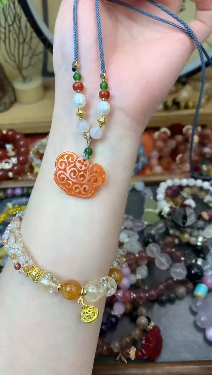 【闪购商品】翡翠项链未镶嵌301手串