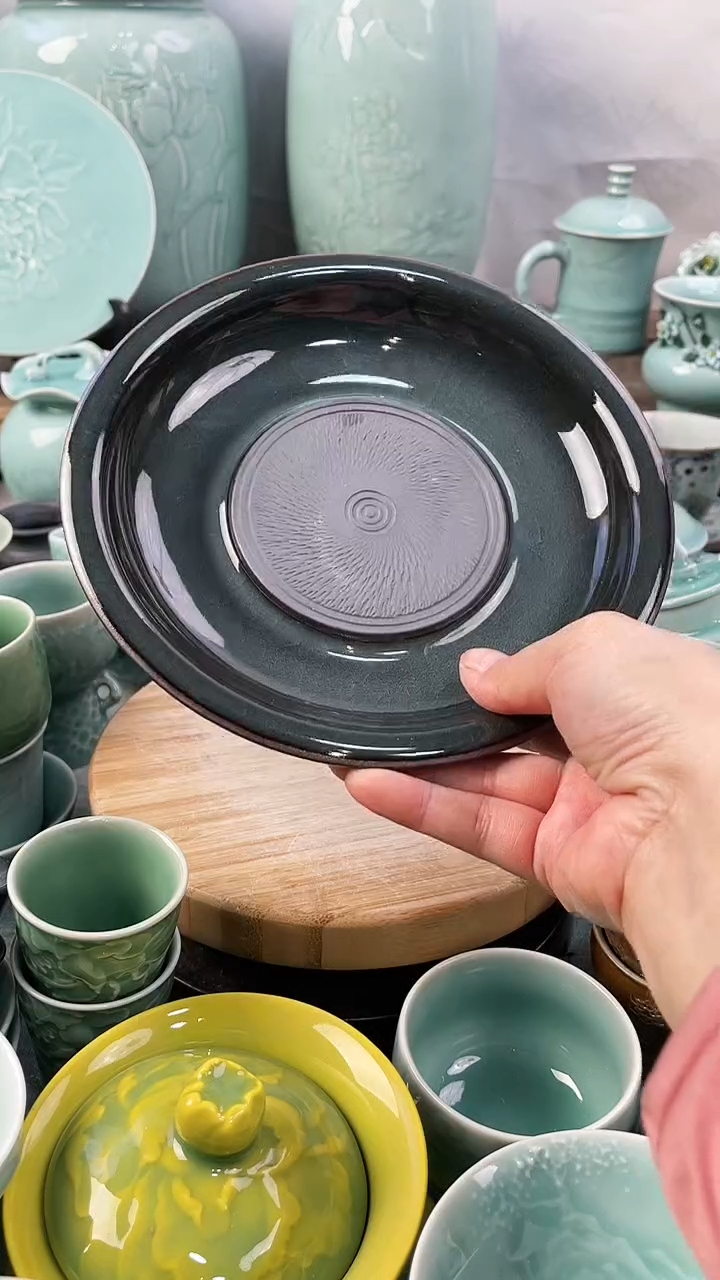 【闪购商品】特价 微瑕 慧仙青瓷