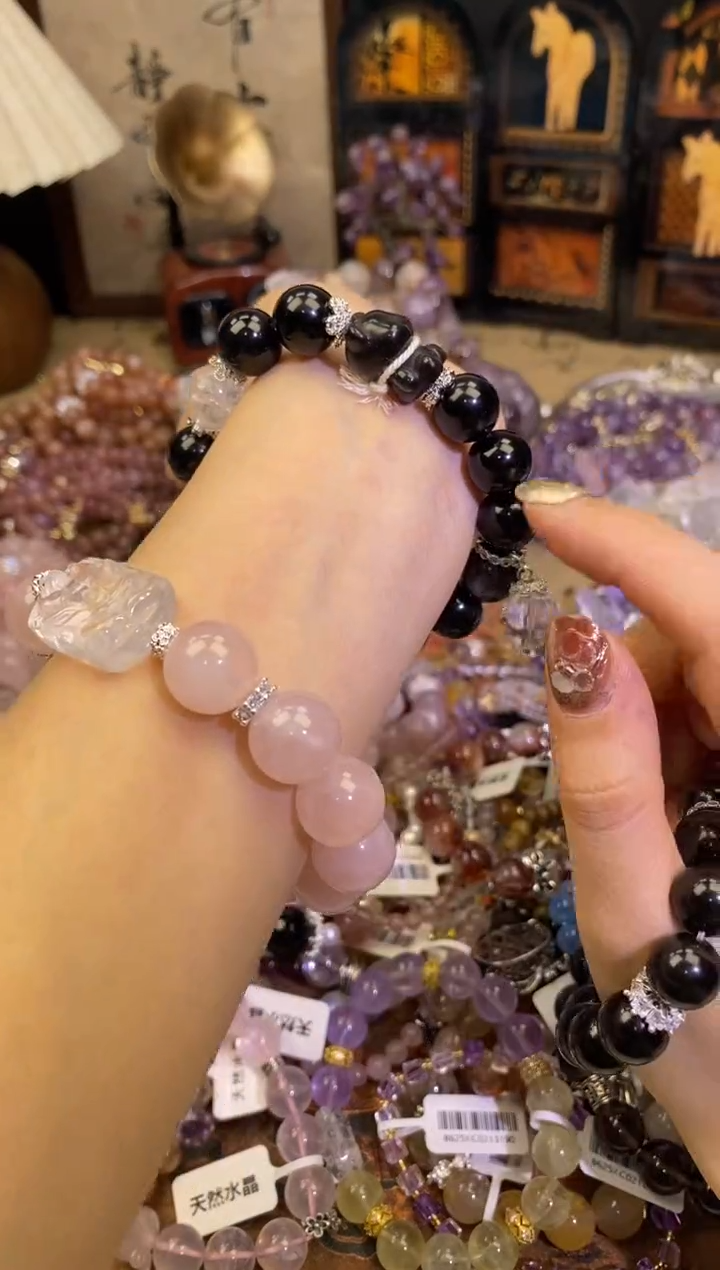 【闪购商品】黑曜岩手饰未镶嵌6030