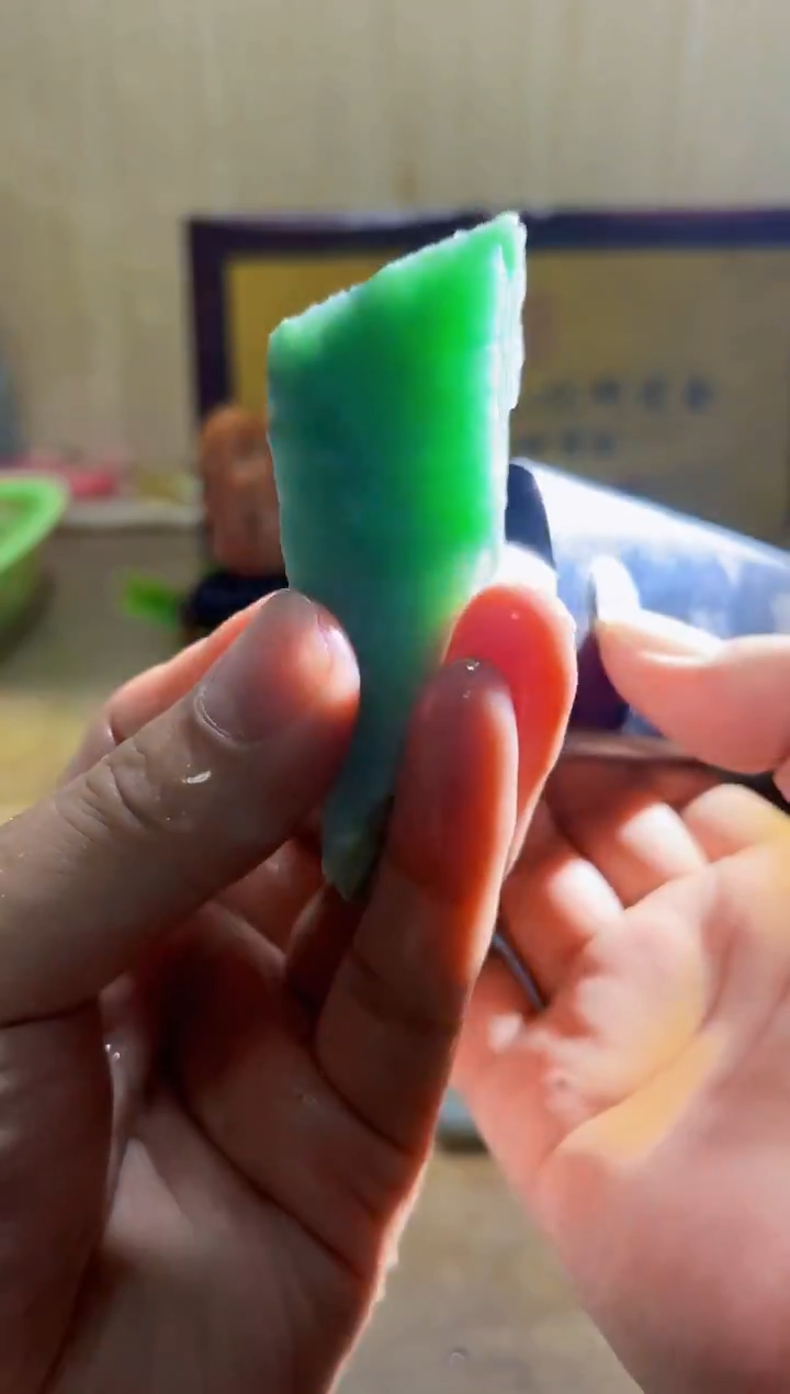 未镶嵌挂件翡翠A货常星3592