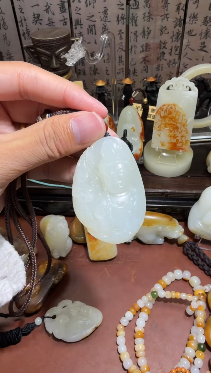 未镶嵌和田玉挂件和田玉