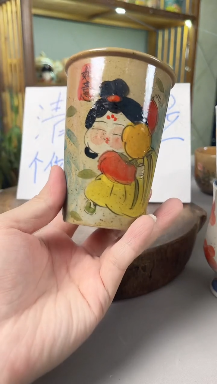 【闪购商品】瓷片景德镇手绘高温釉下彩