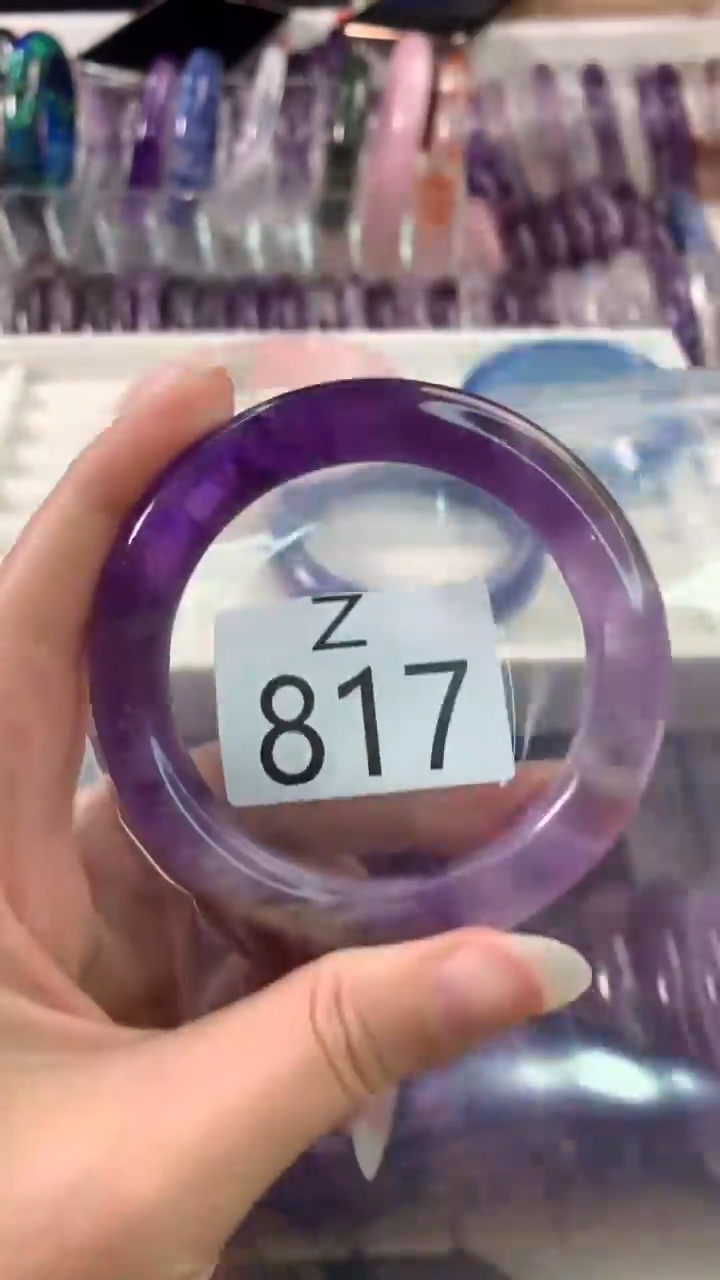 【闪购商品】水晶水晶手镯Z未镶嵌817-55