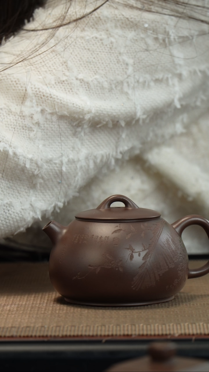 【闪购商品】紫砂茶壶老紫泥小玉缘