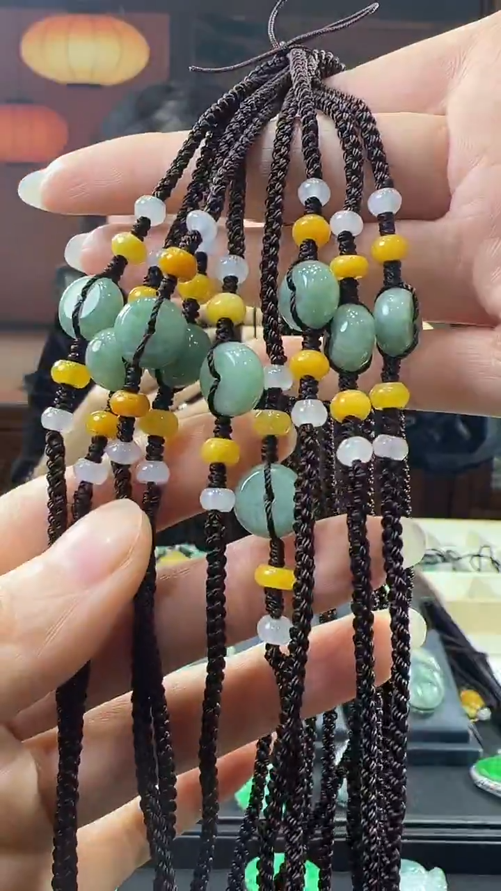 未镶嵌挂件翡翠美背绳（多样性发其一）