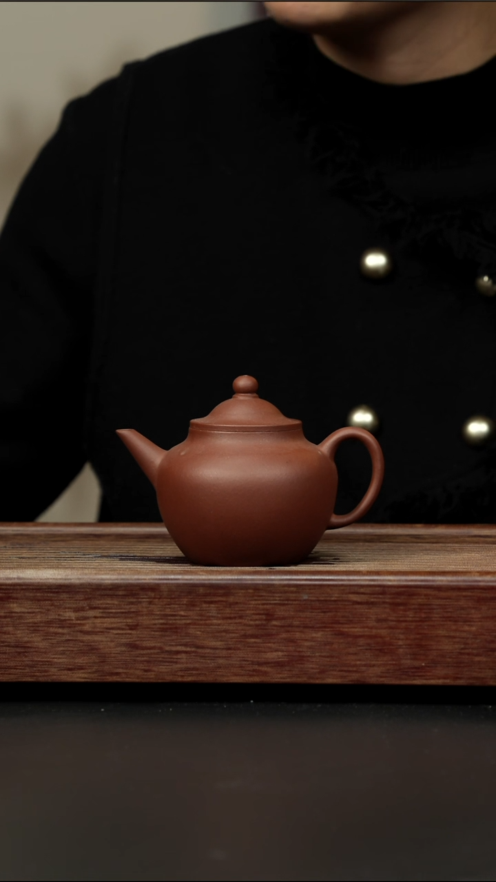 茶壶紫砂底槽清 笠帽水平
