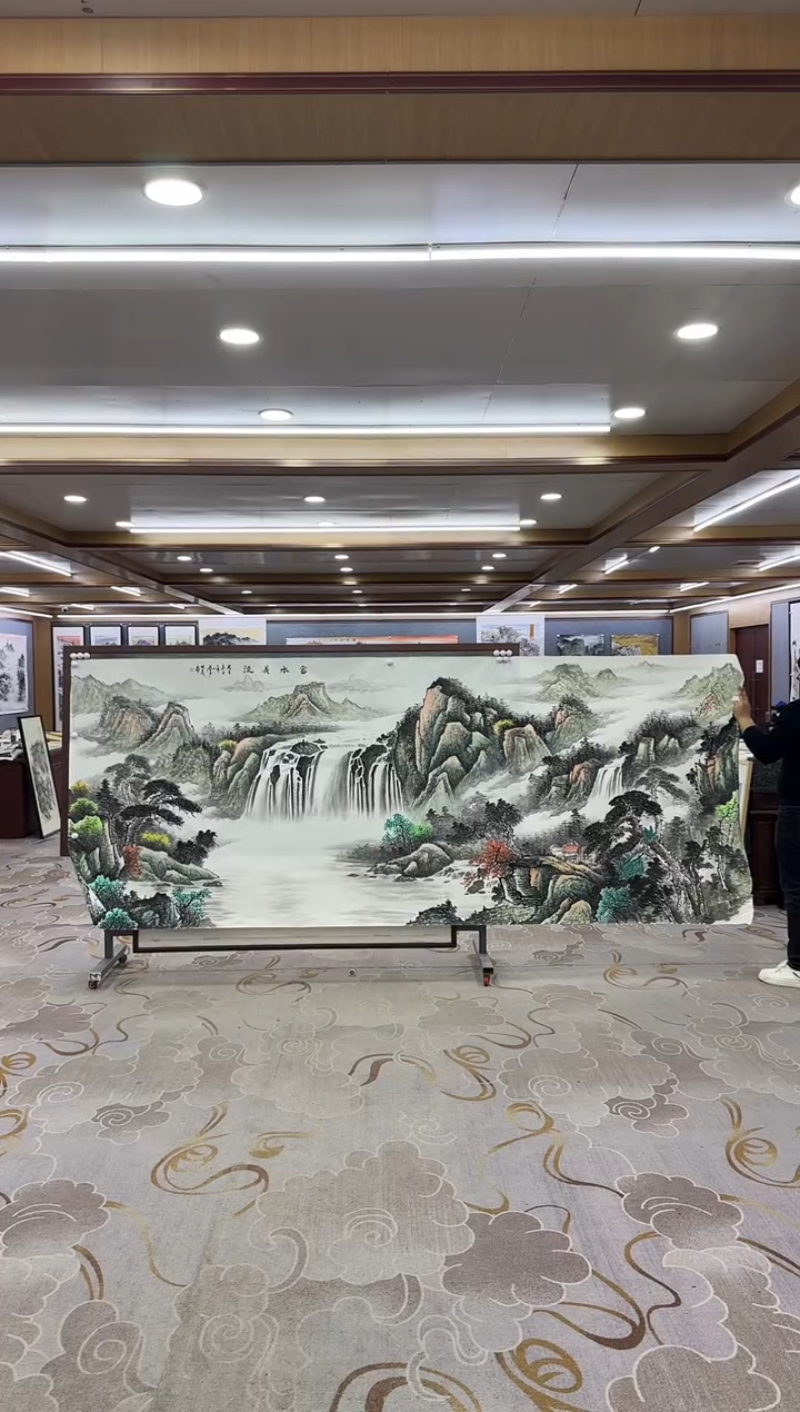 【闪购商品】绘画1邵明义-大丈二-山水国画